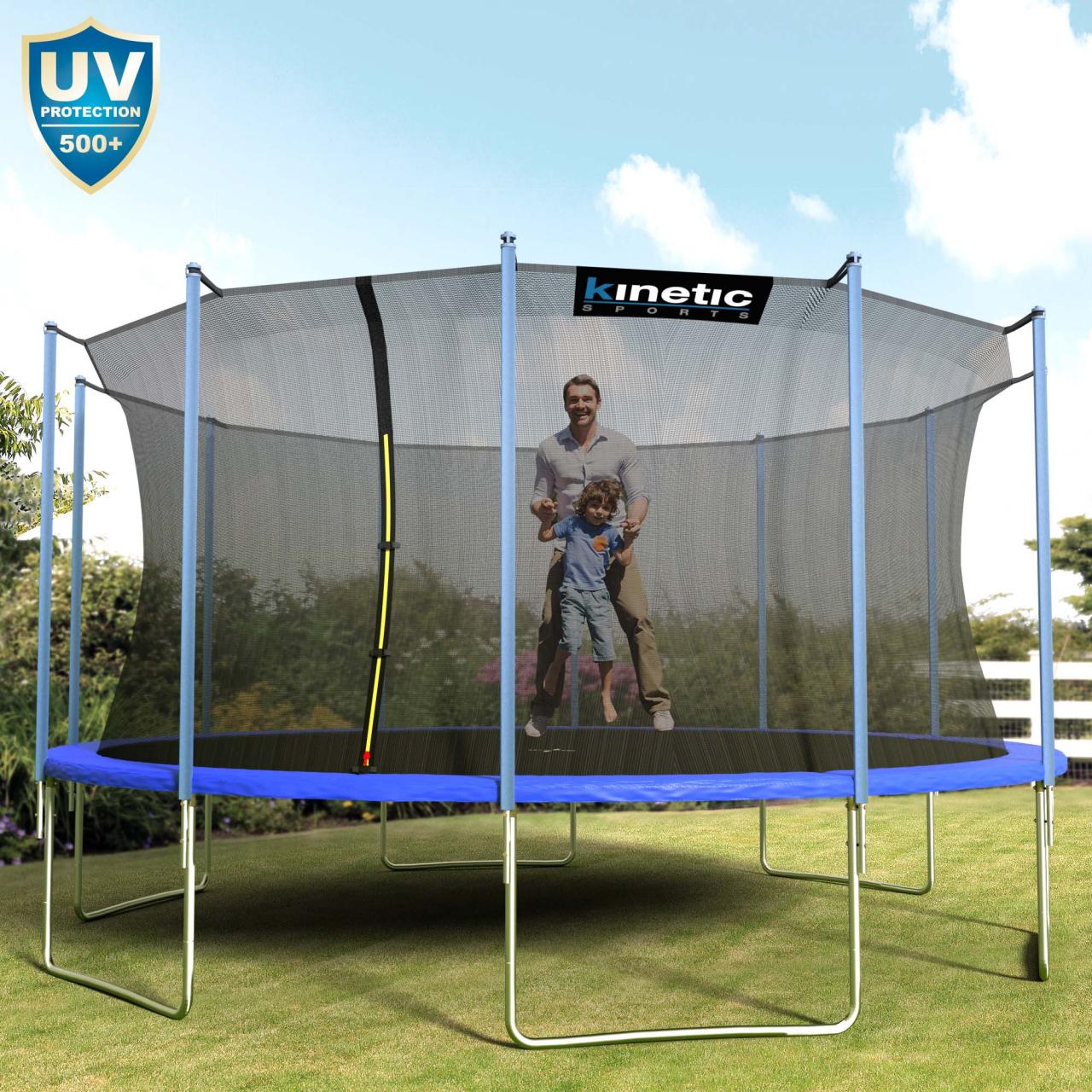 Sports Trampolin Outdoor Garten inkl. Netz Sprungtuch