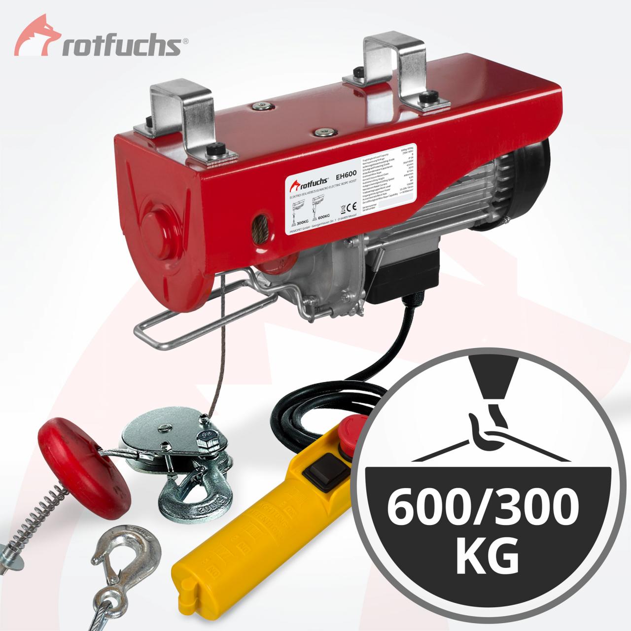 Crossfer Elektrische Seilwinde – 230V Motorwinde Für Heben, Kran, Aufzug & Zug Elektrischer Seilzug